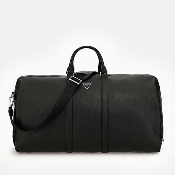 New GUESS Certosa saffiano Large Travel bag - Picture 2 of 16